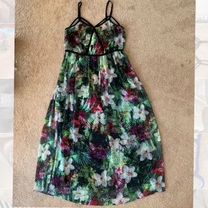 Lane Bryant Floral Maxi Dress 16